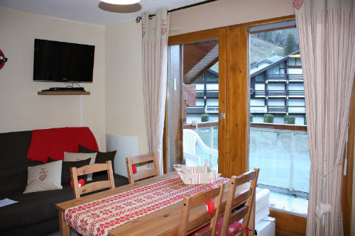 Studio in Les contamines montjoie for   4 •   1 bathroom 