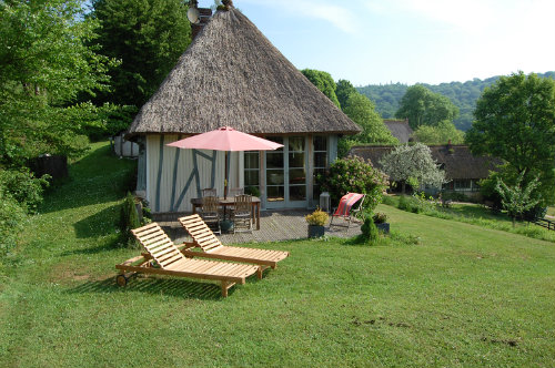 Gite  Saint wandrille- ranon pour  5 •   avec terrasse 