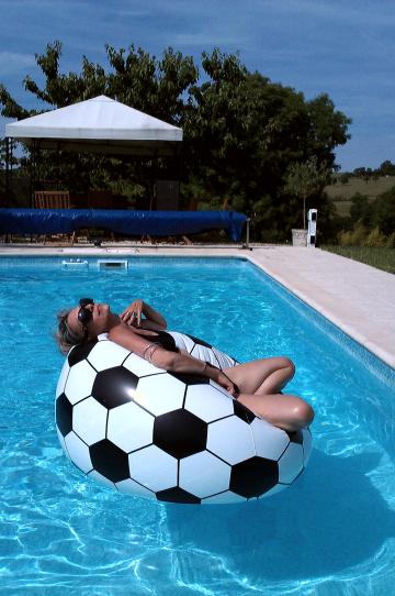 Gite  Vaux montreuil pour  8 •   avec piscine prive 