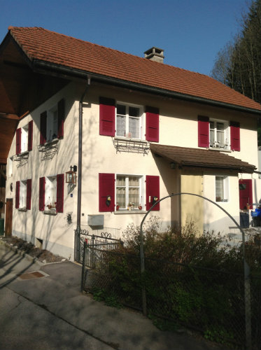 Haus in Charmey fr  9 •   Privat Parkplatz 