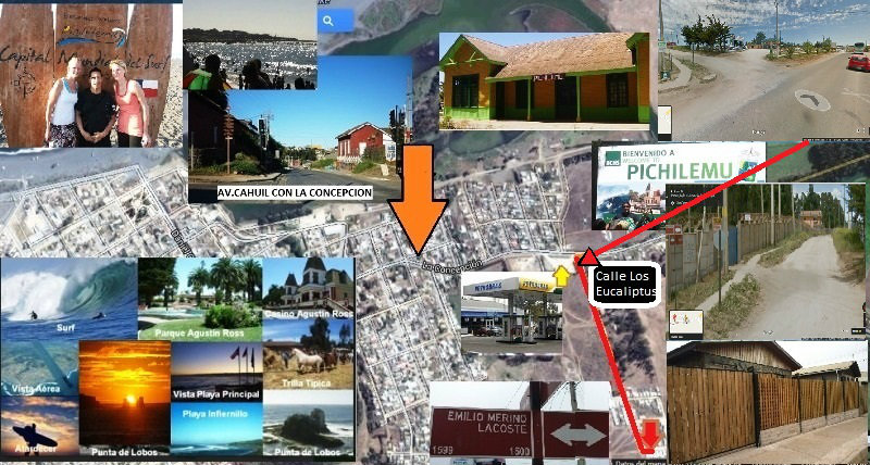 Pichilemu -    vista al mar 
