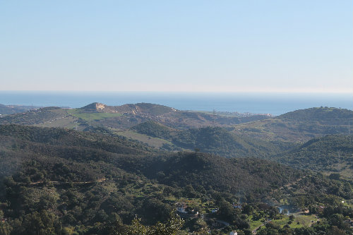 Casares -    vue sur mer 