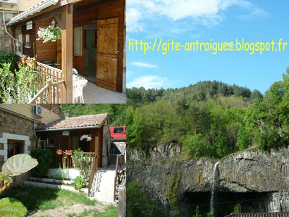 Gite in Antraigues for   4 •   with terrace 