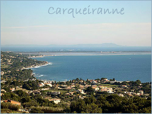 Carqueiranne -    vue sur mer 