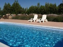 Gite in Méjannes le clap voor  4 •   met zwembad in complex 