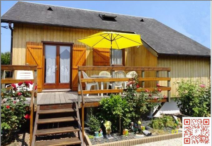 Casa de montaa en Cabourg para  6 •   con piscina compartida 
