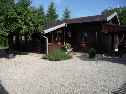 Chalet in Labergement foigney voor  5 •   binnenplaats 