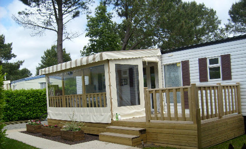 Mobil-home  Pont aven pour  4 •   parking priv 