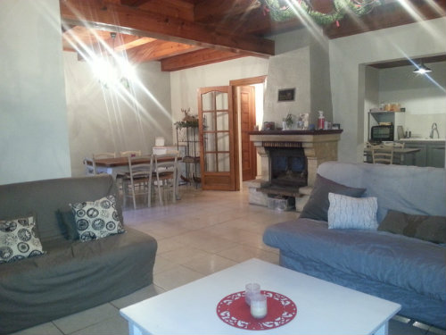 House in Malbosc for   6 •   animals accepted (dog, pet...) 