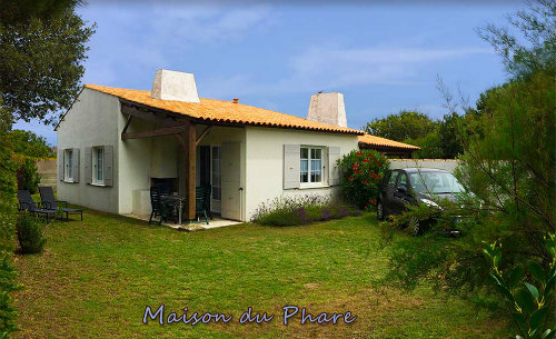 Maison  Saint-clment-des-baleines pour  4 •   avec terrasse 