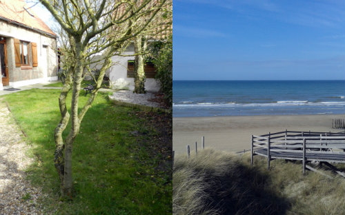 Huis in Oye plage voor  6 •   binnenplaats 