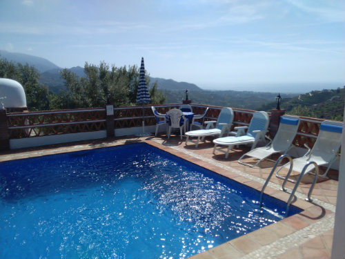 Casa rural en Frigiliana para  4 •   con piscina privada 