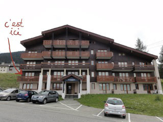 Appartement  La plagne les coches pour  7 •   2 chambres 