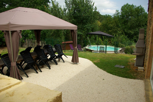 Gite in Coux et bigaroque voor  10 •   met privé zwembad 