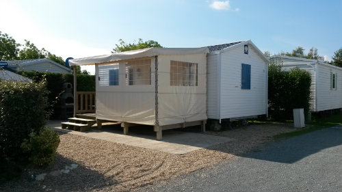 Mobil-home  Saint denis d'olron pour  4 •   parking priv 