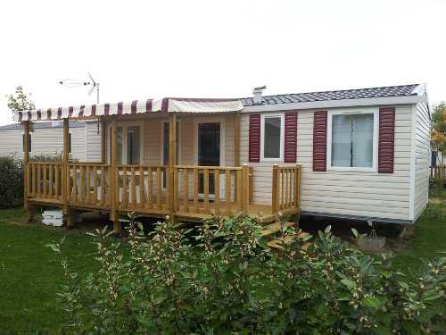 Mobil home en Onzain para  6 •   parking privado 