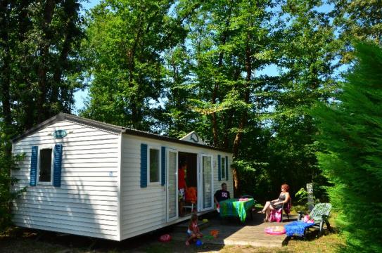 Mobil-home  Saint-paul les dax pour  6 •   avec piscine partage 