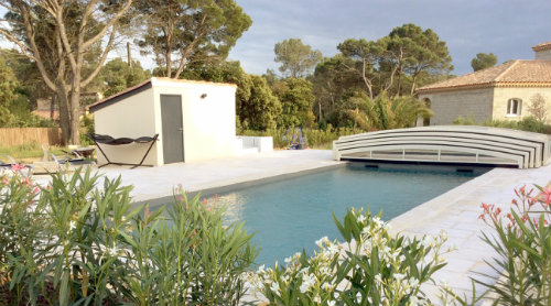 Maison  Uchaux pour  4 •   avec piscine partage 