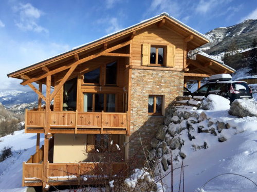 Chalet in Vars voor  12 •   met terras 