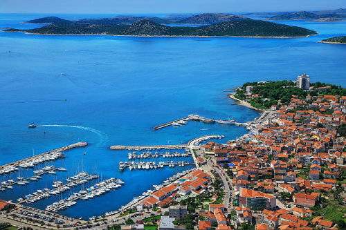 Vodice -    Aussicht aufs Meer 