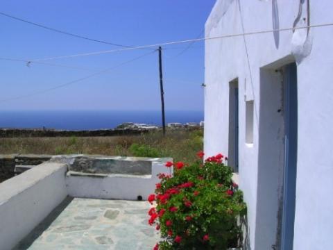 Huis in Folegandros voor  4 •   tuin 