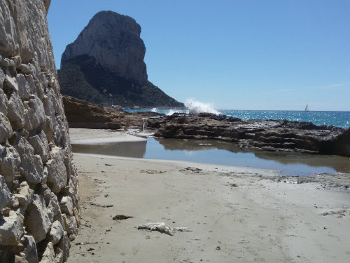 Appartement in Calp voor  4 •   uitzicht op zee 