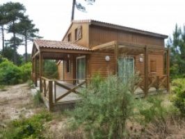 Chalet in Montalivet les bains voor  6 •   huisdieren toegestaan (hond, kat... ) 