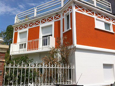 House in Villers sur mer for   6 •   view on sea 