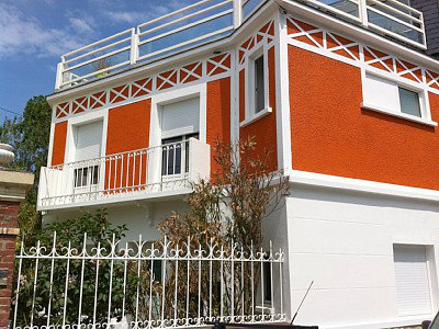 Maison  Villers sur mer pour  6 •   vue sur mer 