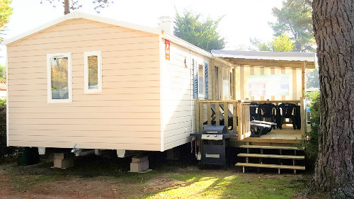 Mobil-home  Saint jean de monts pour  5 •   avec terrasse 