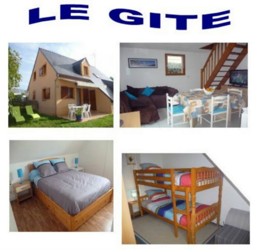 Gite in Guidel plage for   4 •   private parking 