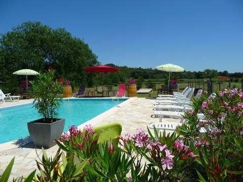 Gite in Montaud for   2 •   with shared pool 