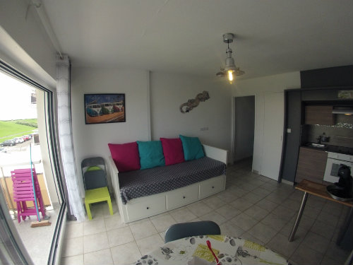 Appartement in Biscarrosse plage für  4 •   Aussicht aufs Meer 