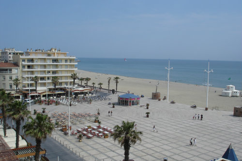 Canet plage -    vue sur mer 