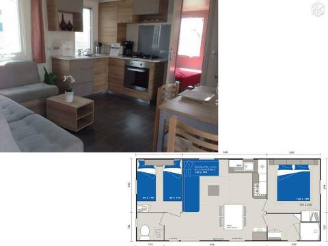 Wohnwagen Pont Aven - 6 Personen - Ferienwohnung