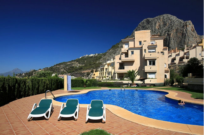 Appartement in Altea voor  4 •   hoog luxe niveau 