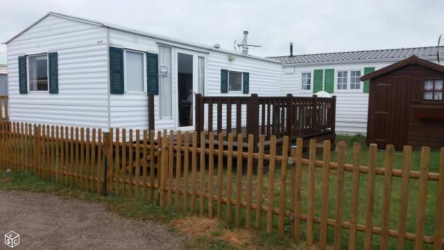 Mobil-home  Berck pour  6 •   avec terrasse 