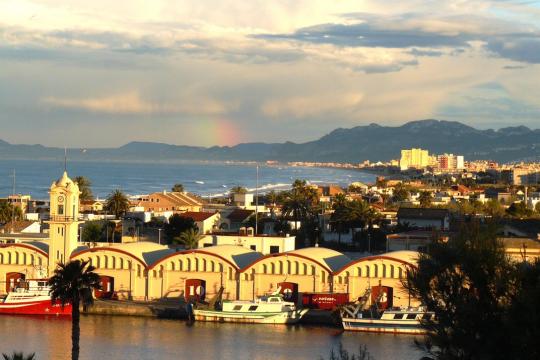 Gandia -    vista al mar 