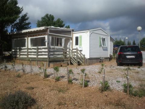 Bungalow  Leucate pour  6 •   avec piscine partage 