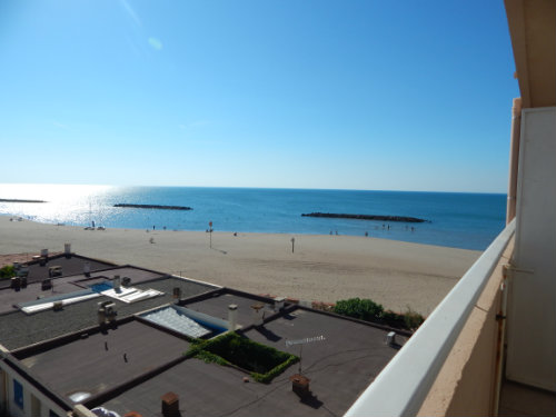 Studio  Valras plage pour  4 •   vue sur mer 