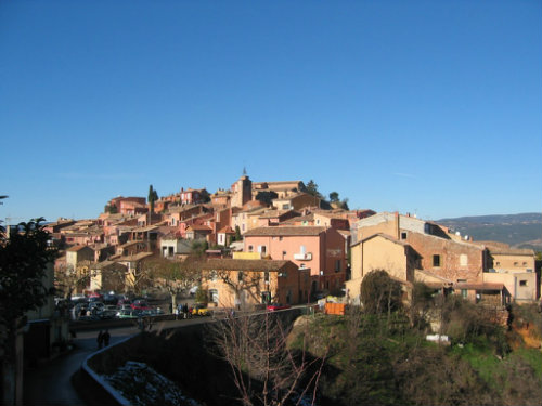 Gite in Roussillon for   2 •   with terrace 