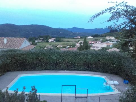 House in Le pradal for   2 •   with private pool 