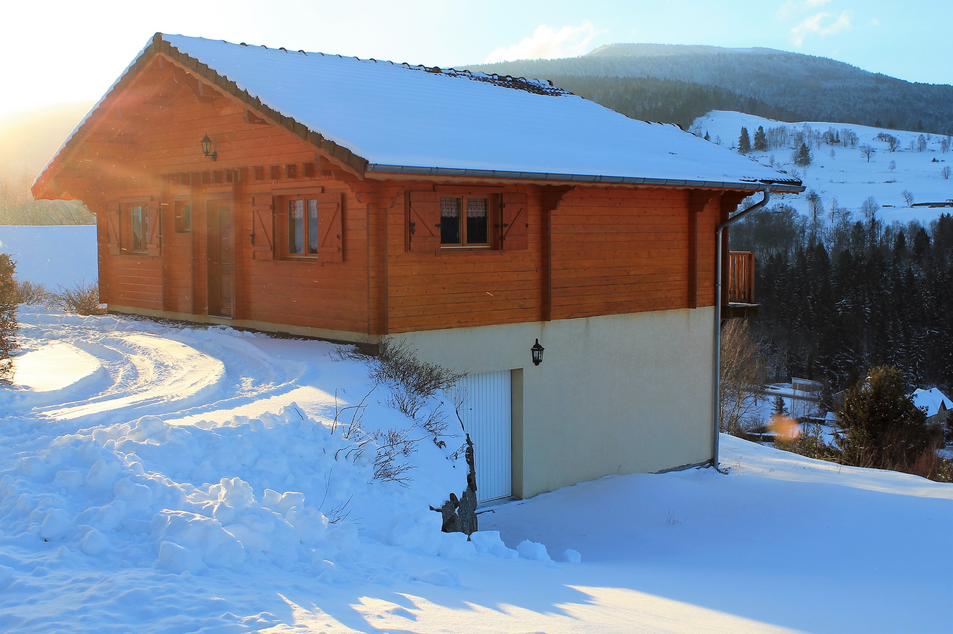 Chalet  Saint maurice sur moselle pour  6 •   3 toiles 