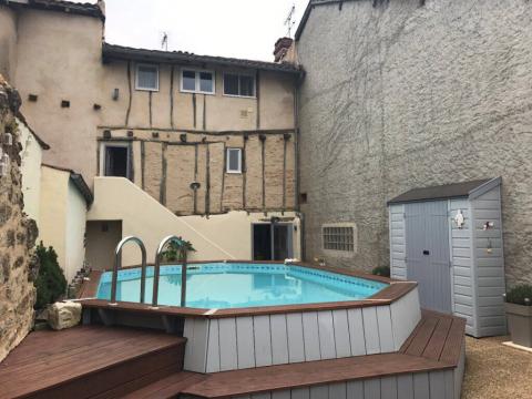 Gite in Vic-fezensac fr  4 •   mit privat Schwimmbad 