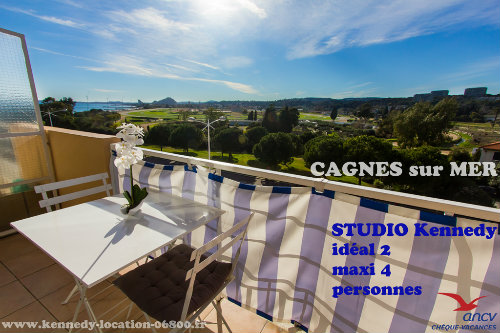 Appartement  Cagnes sur mer pour  4 •   vue sur mer 