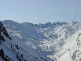 Morzine avoriaz -    uitzicht op meer 