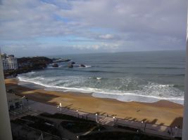 Appartement in Biarritz voor  3 •   uitzicht op zee 