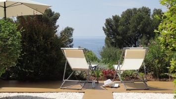 Maison  Saint-raphal boulouris pour  4 •   vue sur mer 