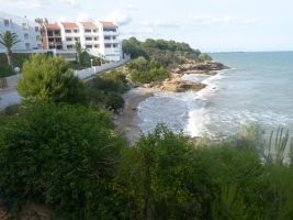 House in Alcanar for   5 •   view on sea 