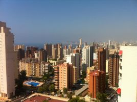 Flat in Benidorm for   4 •   with shared pool 